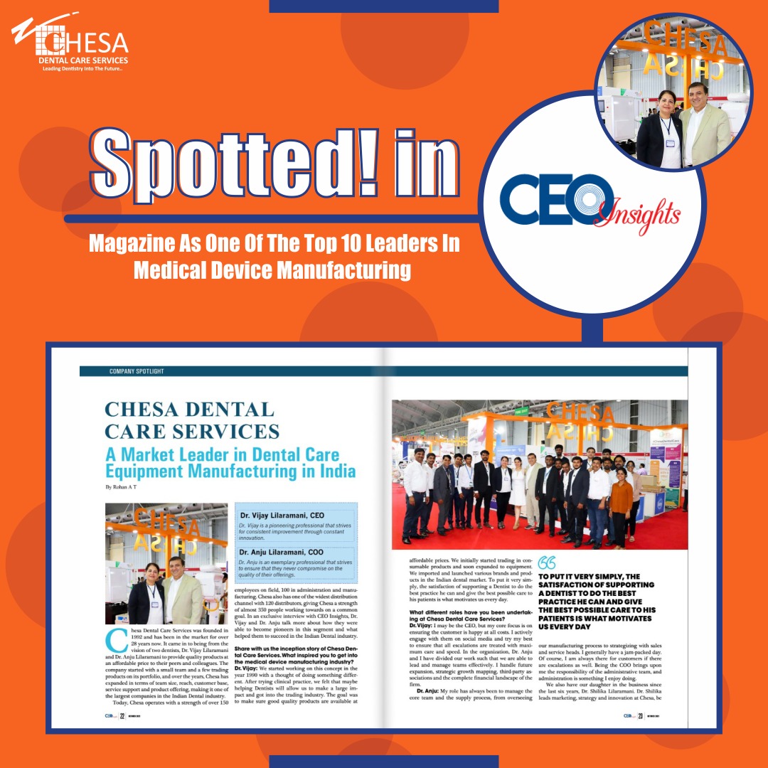 Chesa founders and team in Magazine
